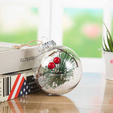Christmas tree decoration balls plastic ornament
