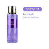 Body Spray Perfume for Women Fresh Long-Lasting Fragrance in shimmer royal sweety scent with heart design bottle, 250ml size. Ideal for daily feminine use.