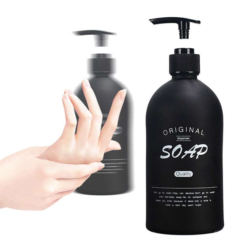 refillable shampoo bottle empty pump