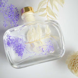 fire-free scented rattan diffuser with floating flowers