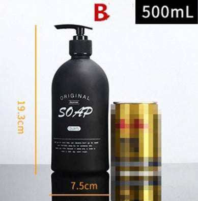refillable shampoo bottle empty pump