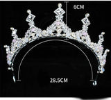 pearl diamond bridal crown jewelry