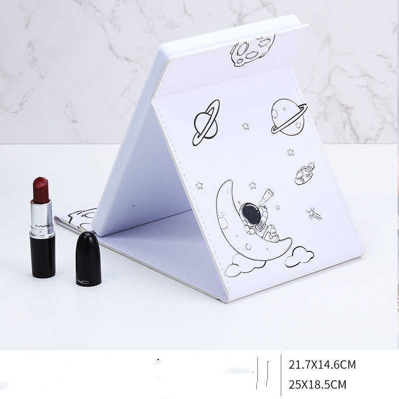 LED vanity mirror portable makeup tool