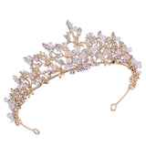 handmade crystal bridal crown jewelry