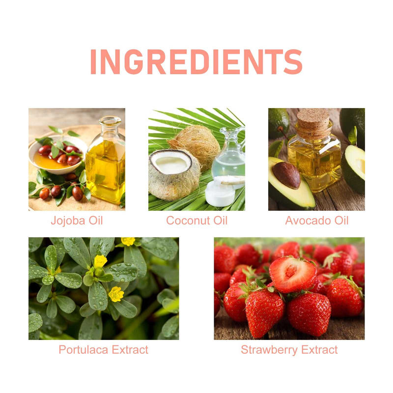 strawberry lip scrub for smooth hydrated lips