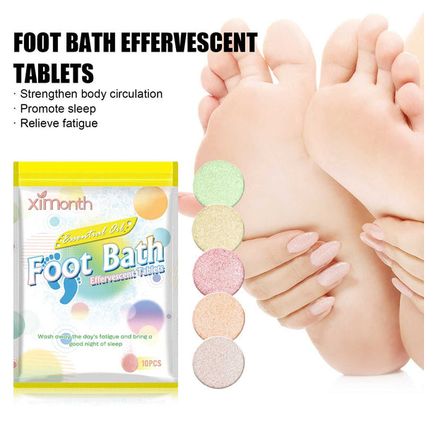 herbal foot bath tablet packaging