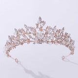 handmade crystal bridal crown jewelry