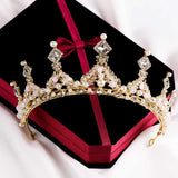 pearl diamond bridal crown jewelry