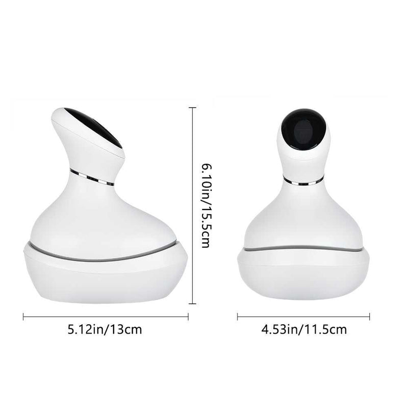 Rechargeable Waterproof Head Massager with Remote Control