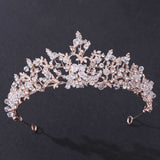handmade crystal bridal crown jewelry