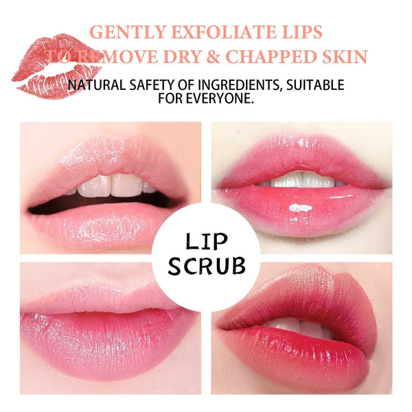 lip exfoliating scrub removes dead skin