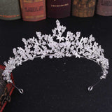 handmade crystal bridal crown jewelry
