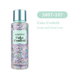 Body Spray Perfume for Women Fresh Long-Lasting Fragrance in shimmer royal sweety scent with heart design bottle, 250ml size. Ideal for daily feminine use.