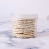 round exfoliating facial pads natural loofah